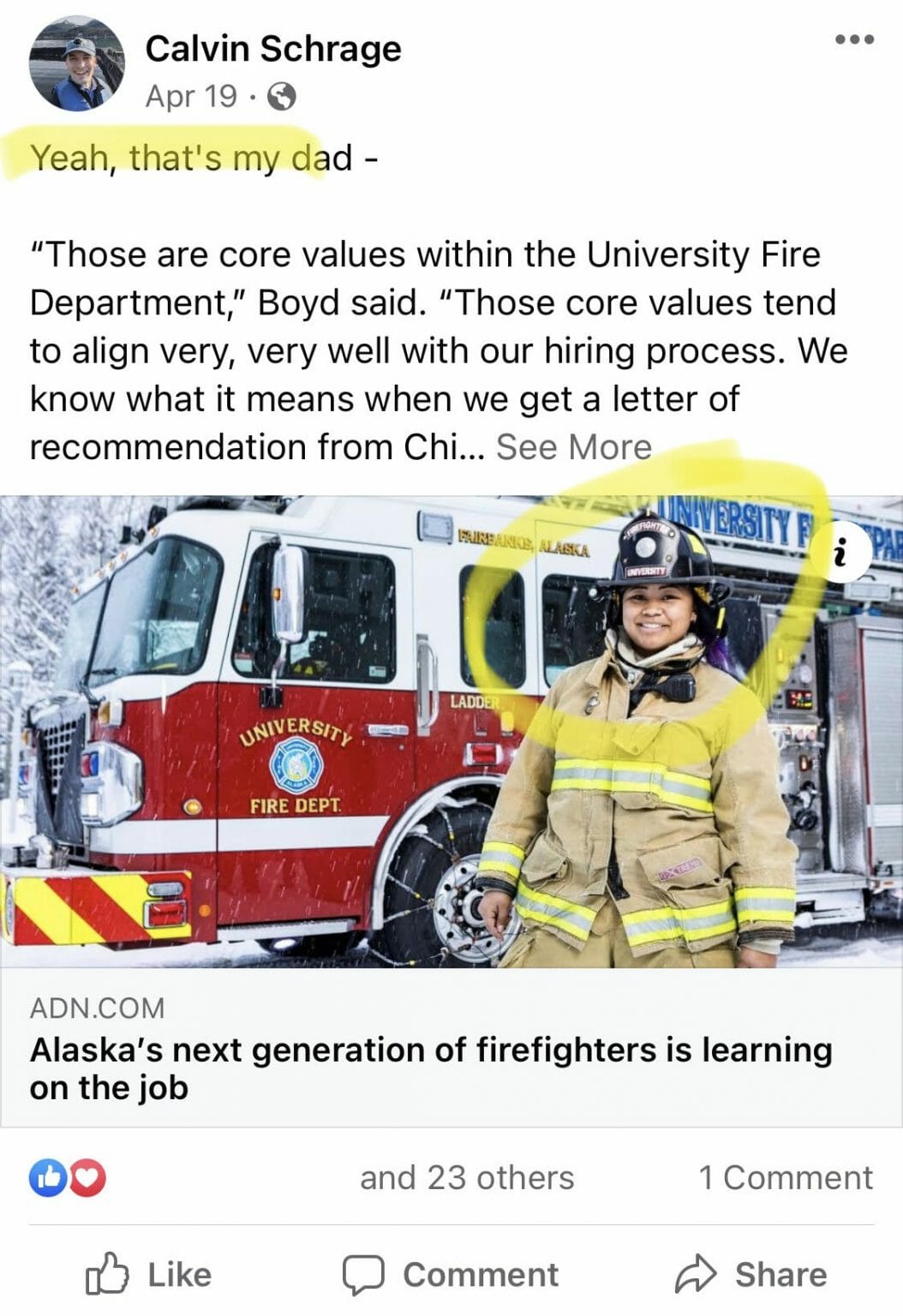 1 Calvin - The Alaska Landmine