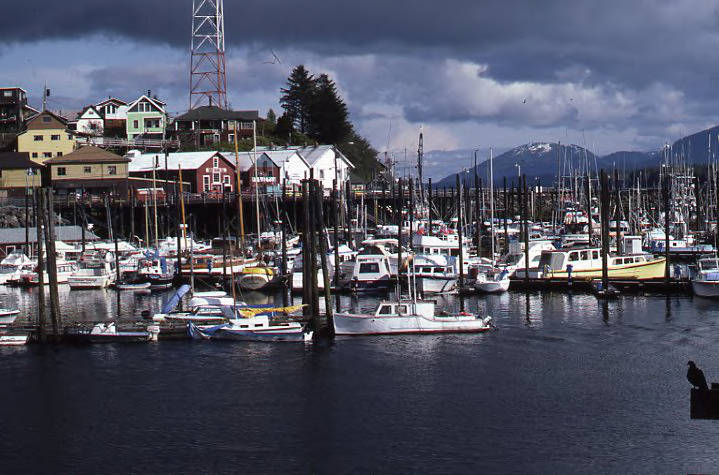 Ketchikan Harbor, 1986