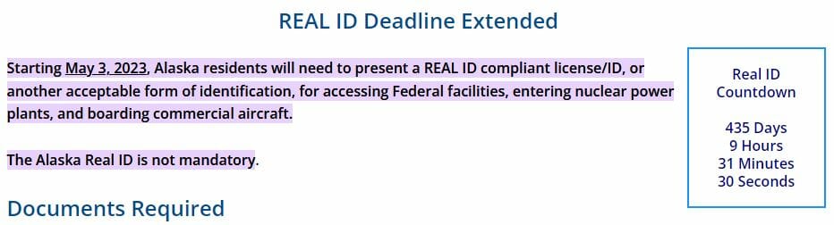 State of Alaska  DMV Duplicate DL/ID