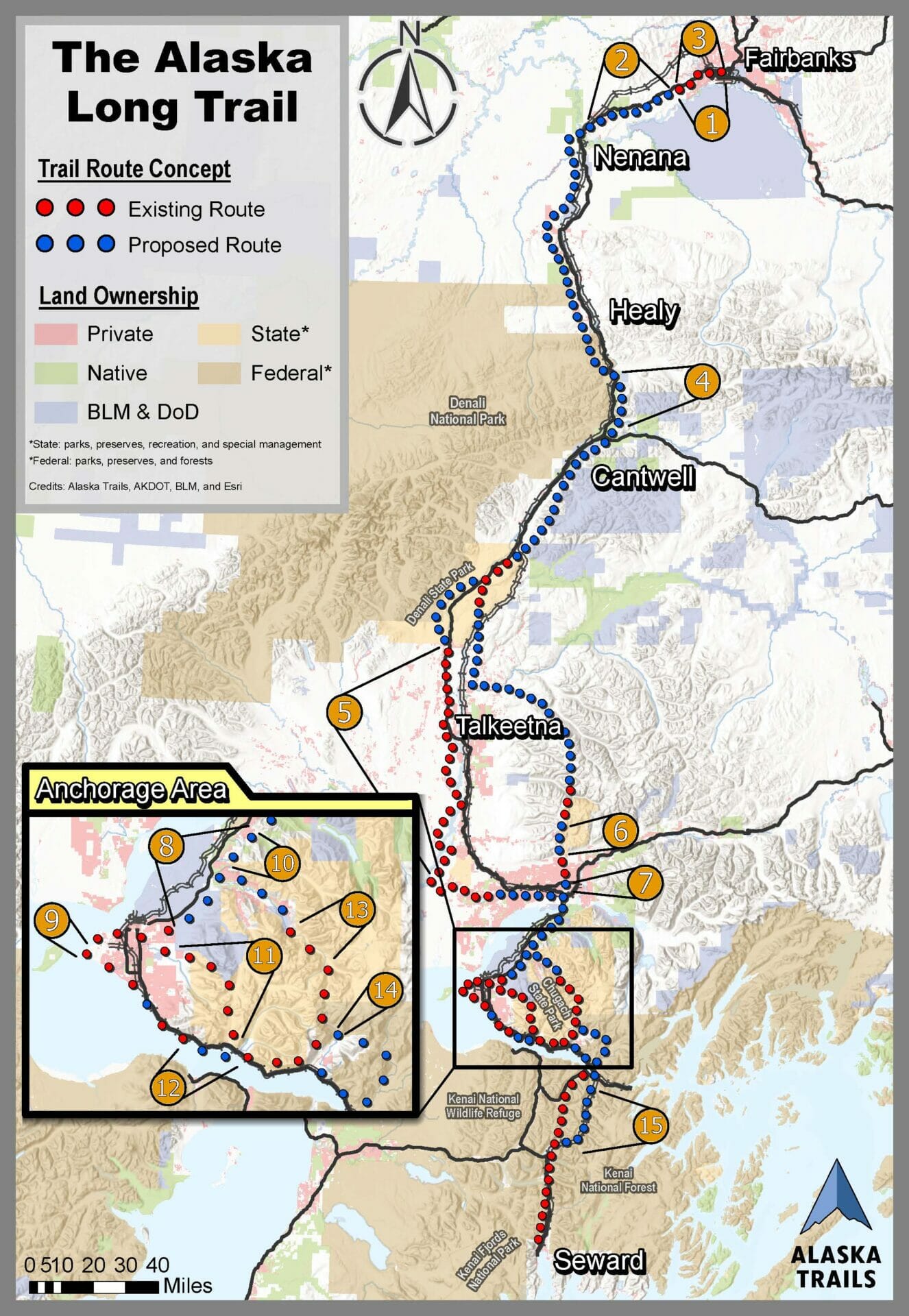 Alaska Map Photo Mat 11 x 14