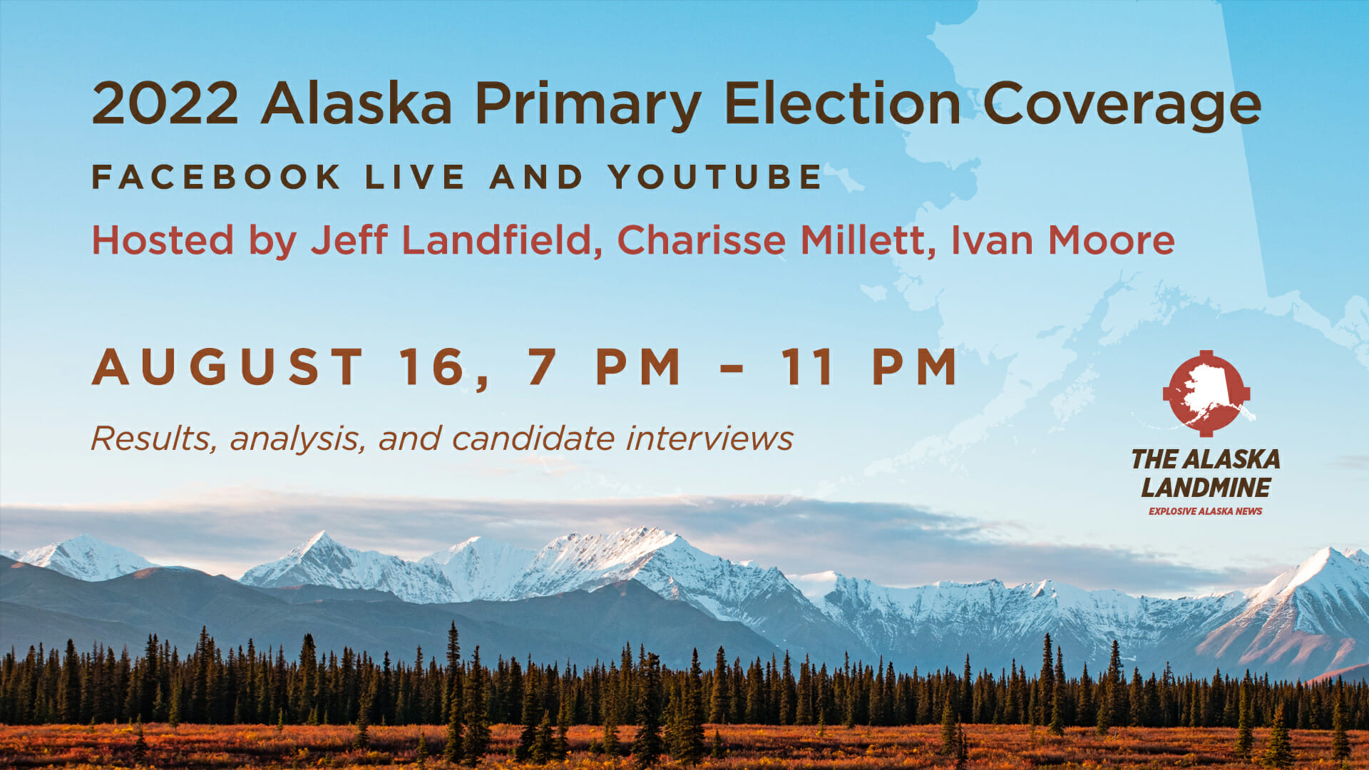 Live 2022 Primary election coverage from the Alaska Landmine