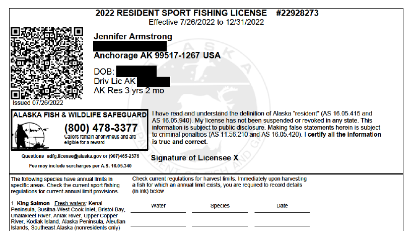 Fishing license cost will remain same in 2022 – Connect FM