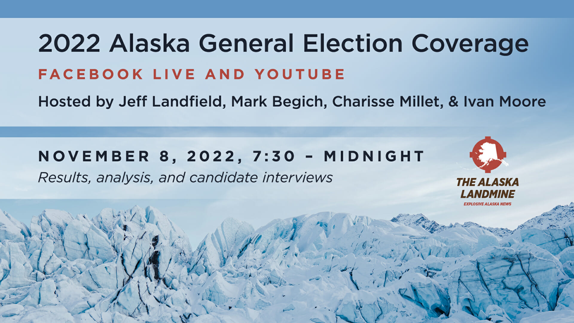 Watch Live 2022 Alaska General Election coverage The Alaska Landmine